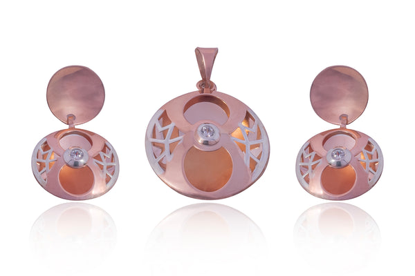Radiant Rose Gold Serenade Set