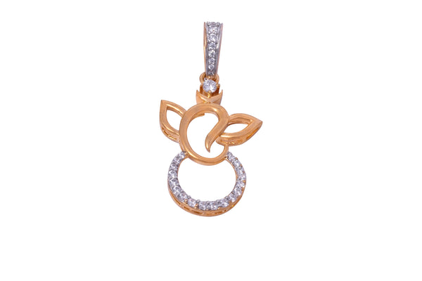 Golden Ganesha Pendant