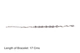925 Silver Bracelet With Eternal Radiance
