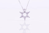 Hayasa's Silver 92.5 Magnetic Star Chain