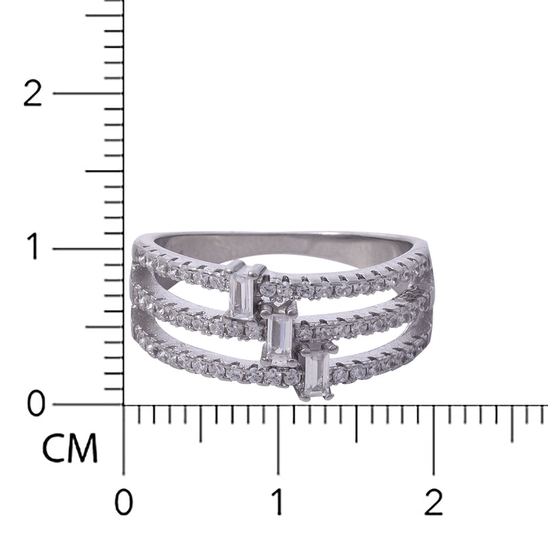 Magnificent Zirconia Studded Ring