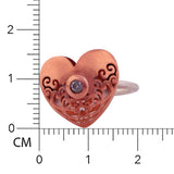 Silver Heart Stealer Ring